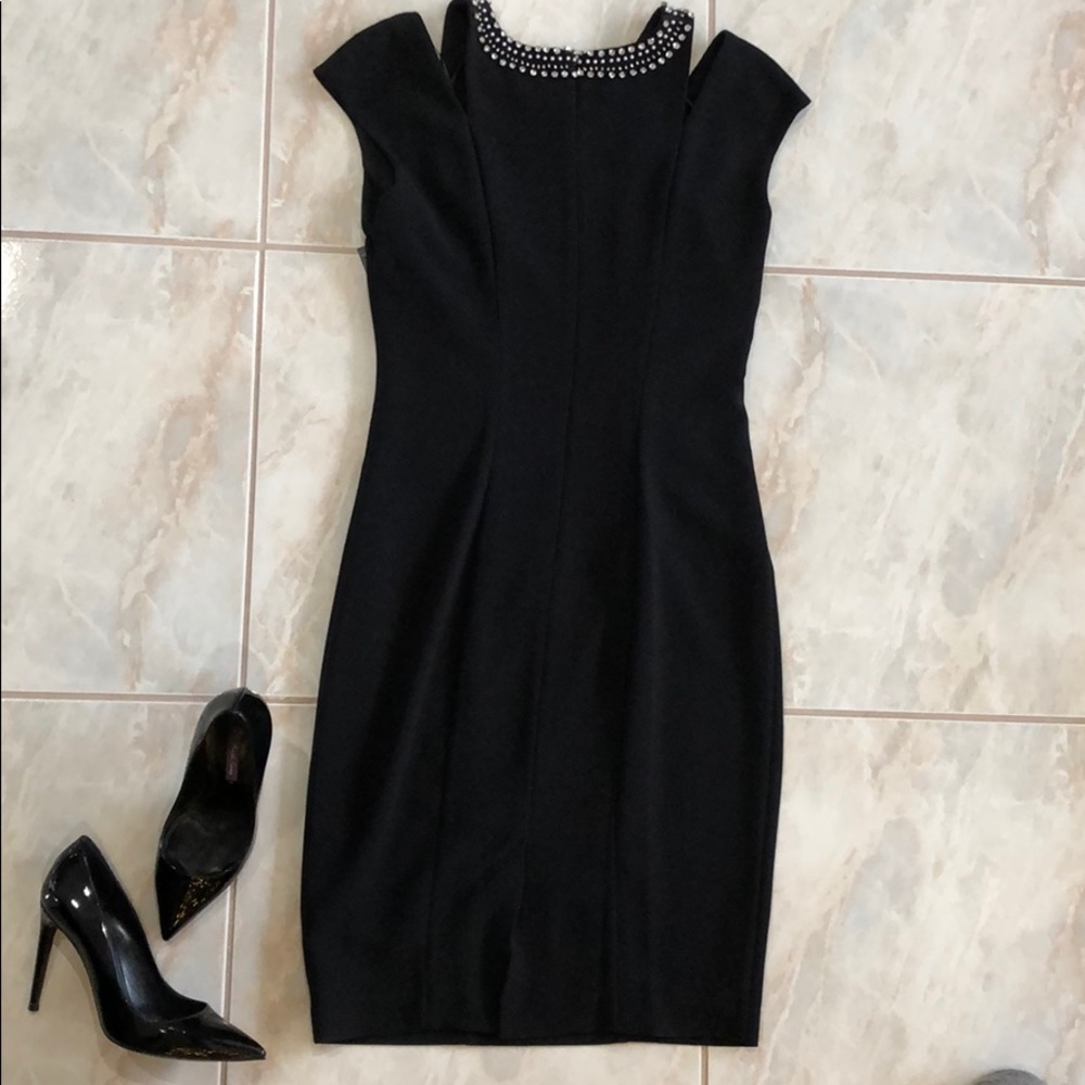 Vince Camuto Black Cocktail Dress sz 4